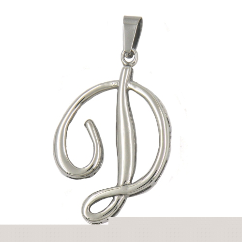 FSP17W10 alphabet word letter D Pendant